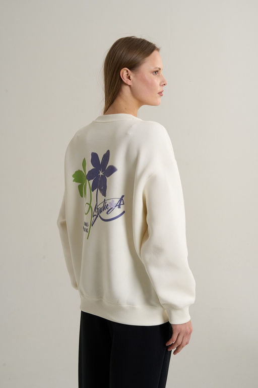 Свитшот Белый ANTA SKATE Sweatshirt фото 5