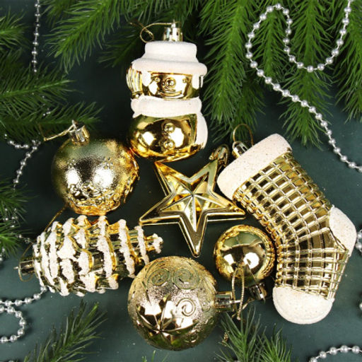 Елочное украшение Набор 20 штук Ассорти / 5618 /уп 20/ микс - Галеонтрейд фото 2