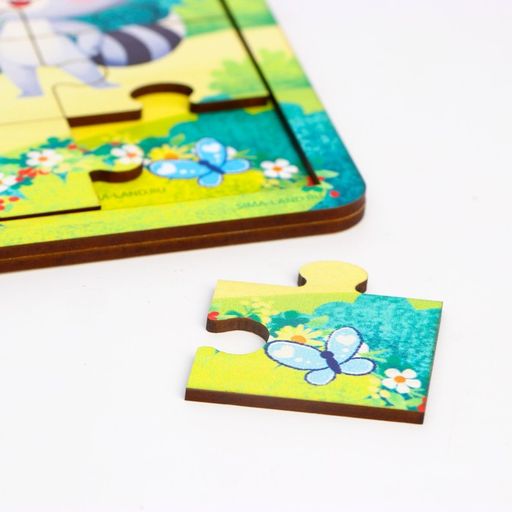 Пазл Лесные друзья с подсказкой - Лесная мастерская фото 8