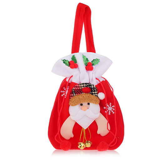 Сумка новогодняя Новогоднее чудо (ассорти) - Снеговичок фото 7