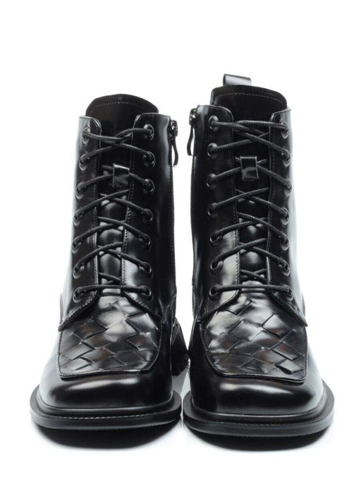 01-CYY11-1 BLACK Ботинки демисезонные женские (натуральная кожа, байка) - Фабричный китай фото 10