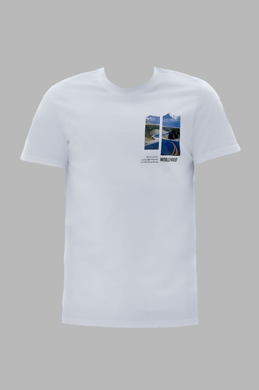 Арт. 61140 Футболка мужская 48-58 (6 шт) Цвет:белый - Идеал фото 2