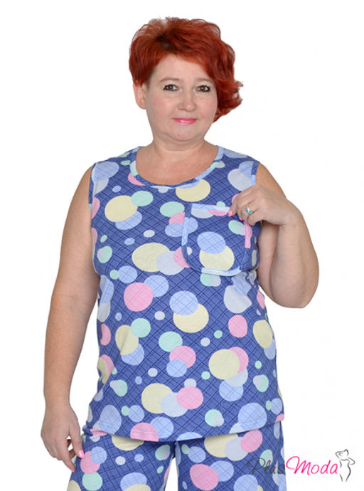 Майка Модель №1516 размеры 44-84 - Plusmoda фото 5