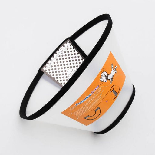 Ветеринарный воротник №4, обхват шеи 26-31 см, высота 13 см, чёрный - Пижон фото 5