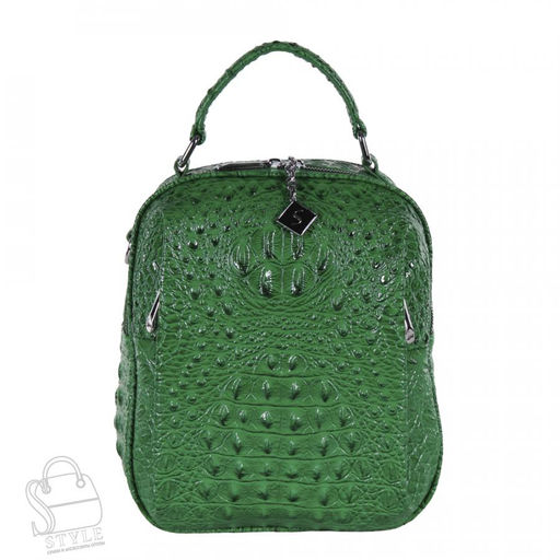 Рюкзак женский 69123-1 green Velina Fabbiano-Safenta/50 в Новосибирске