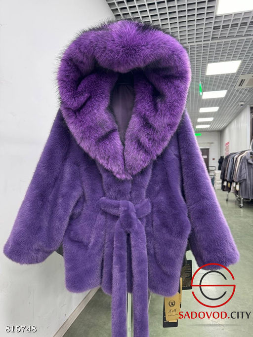 Шуба женская из искусственного меха - Bruno фото 9