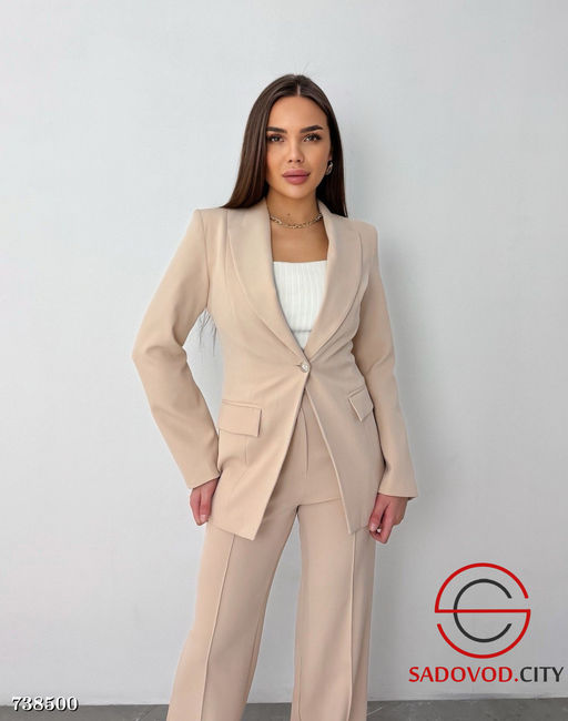 Брючный костюм классический для женщин - Bruno фото 2