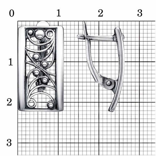 СЕРЬГИ 33015050 - Красная пресня фото 2