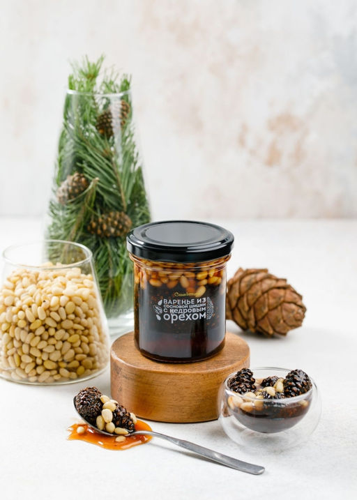 Сибирское варенье Cedar Immuno, 170 г - Сибирский кедр фото 3