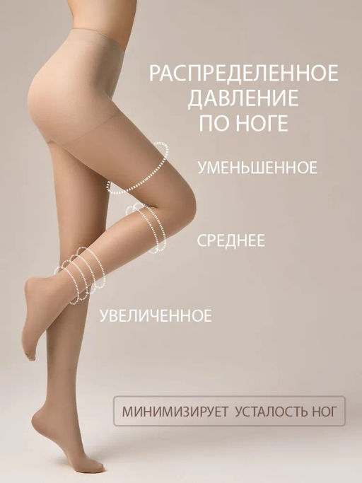 (Omsa) Attiva 40 (ЧЗ) caramello  фото 20