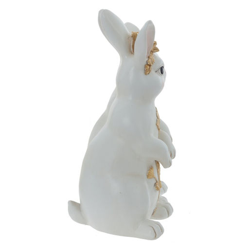 Фигурка декоративная "Зайцы", L17 W10,5 H21 см