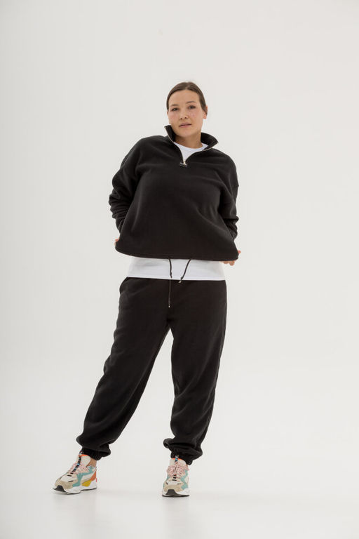 Костюм из флиса антипиллинг премимум качество,, черный - Knitka wear фото 5