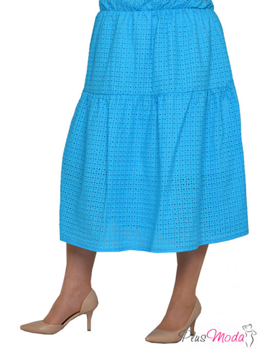 Юбка Модель №1639 размеры 44-84 - Plusmoda фото 8