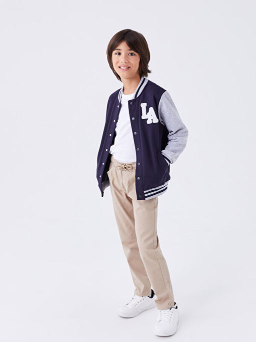 Beli Ayarlanabilir Lastikli Erkek ?ocuk Pantolon - Waikiki фото 2