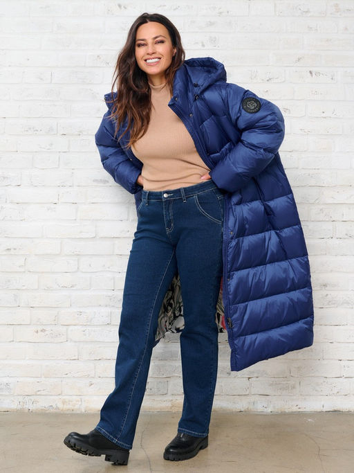 Пальто женское 2241123003 blue - Eleganzza фото 13