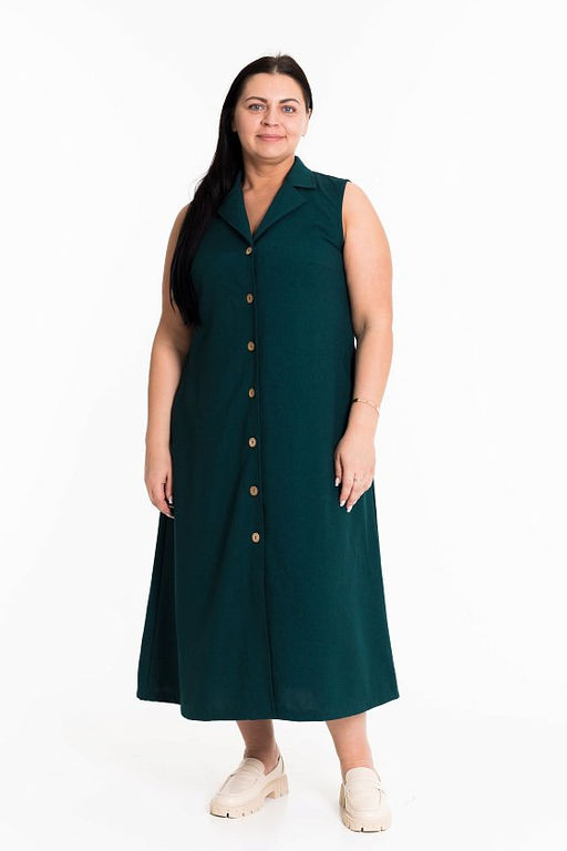 Сарафан М325002б Зеленый - Елена фото 2