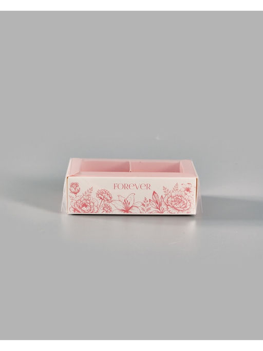 Цена за 5 шт. Коробка для 2 конфет с ячейками Forever, 10×6×3 см