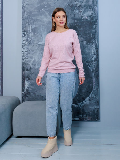 06-853 Джемпер - Вишня фото 7