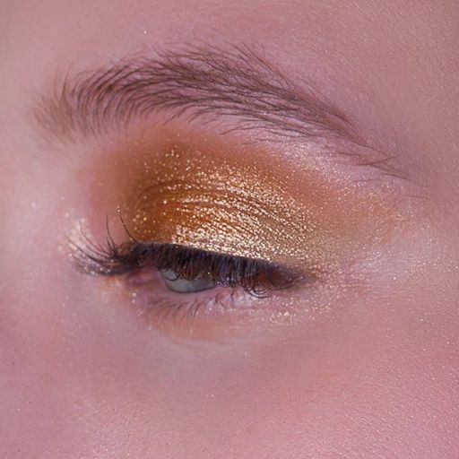 Сияющие тени для век, минеральные Бронзовый шарм - Ecomake фото 3