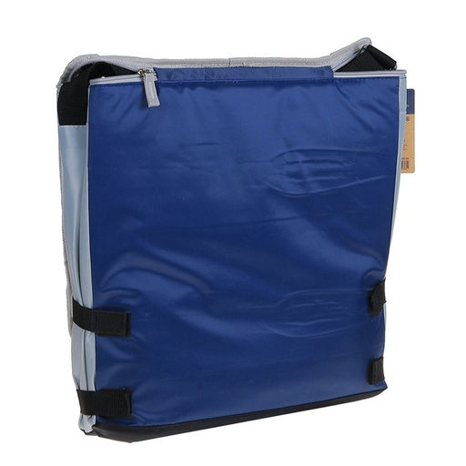 Термосумка «Арктика» на молнии, объём 30 л, с люком, синяя