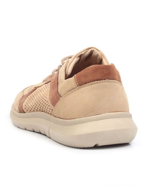 Б699А-3 BEIGE Полуботинки мужские (натуральная замша) - Фабричный китай фото 6