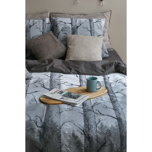 Постельное бельё Этель 1.5 сп Лес 143х215 см, 150х214 см, 70х70 см -2 шт, бязь  фото 12