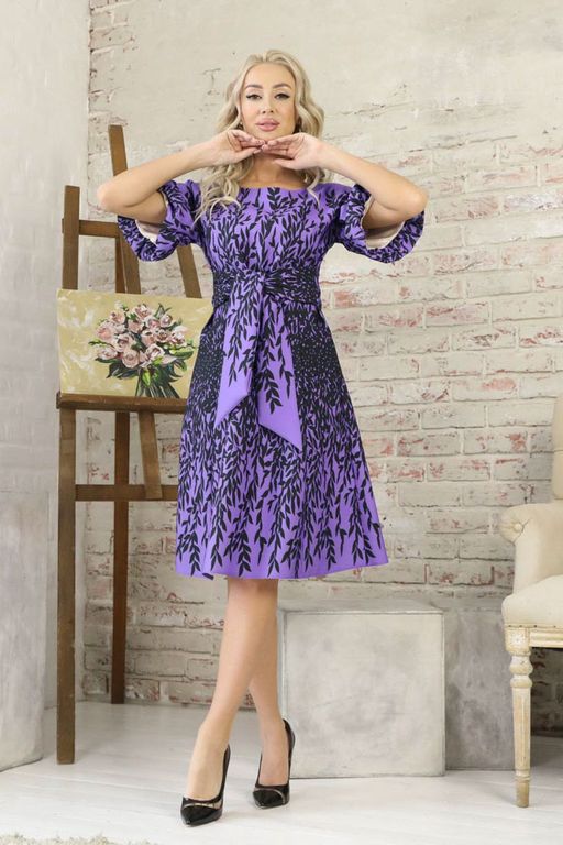 Платье П3-4690/8 - Wisell фото 13