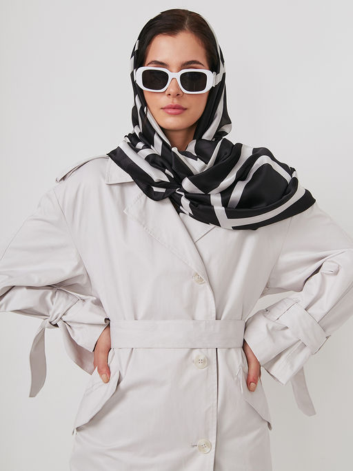 Большой, мягкий, тонкий и очень нежный двусторонний палантин - Tantino фото 6