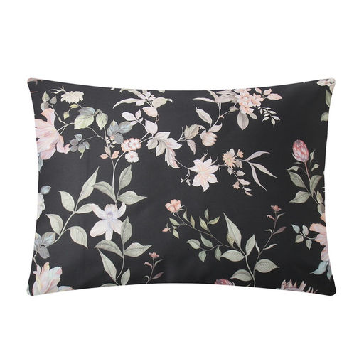 Комплект наволочек Этель Black flowers, 50х70 см - 2 шт., мако-сатин 114г/м2  фото 12