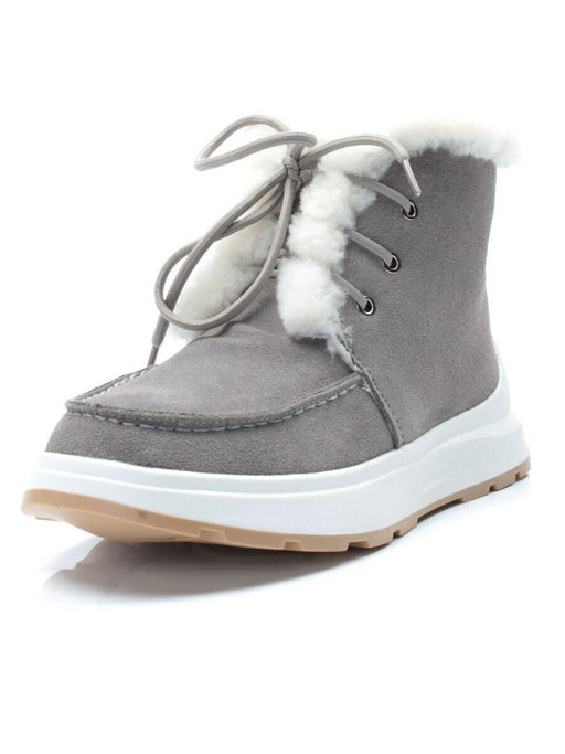 11-M4 GRAY Ботинки зимние женские - No name фото 4