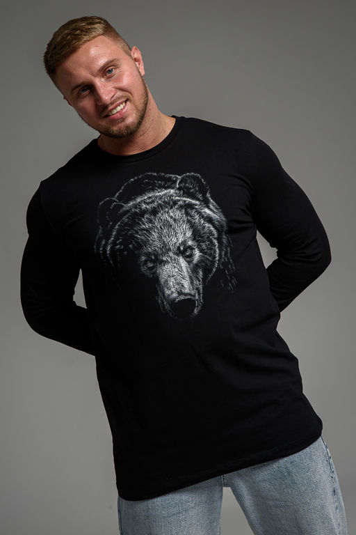 8514/1 Футболка с длинным рукавом мужская