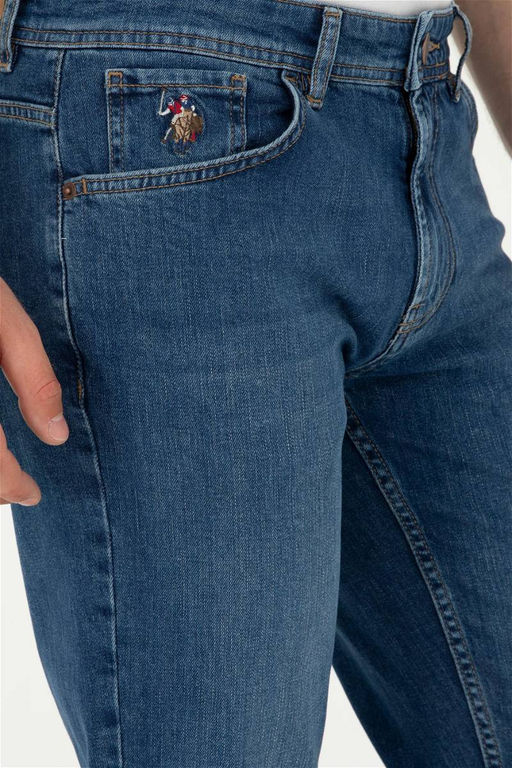 U. S. Polo Assn / Мужские синие джинсовые брюки - U.s. polo assn фото 5