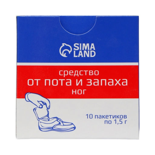 Средство от пота и запаха ног Vitamuno, 10 пакетиков по 1.5 г, 3 набора