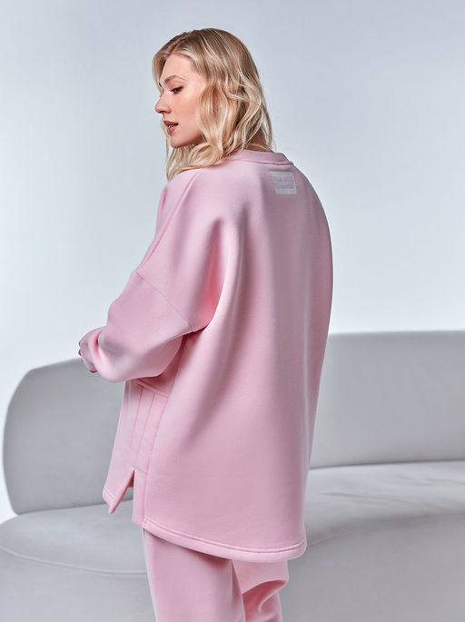 Свитшот с начесом J.487 св.розовый - Argo classic фото 7