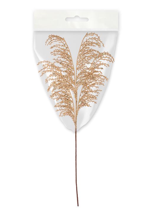 Blumentag VDD-75 Веточка декоративная 6 х 1 шт. 72 см 01 с блестками  фото 3