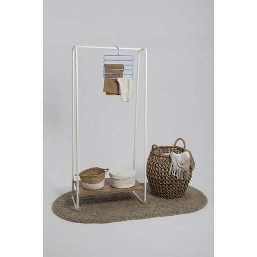 Плечики-вешалки многогуровневые для брюк и юбок Доляна, 5 уровней, 3131 см, цвет МИКС  фото 24