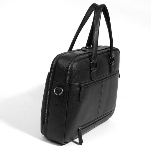 Сумка мужская, кожа, MIRONPAN 860405 Черный