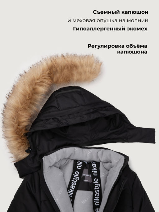 Парка 5з5326 черный