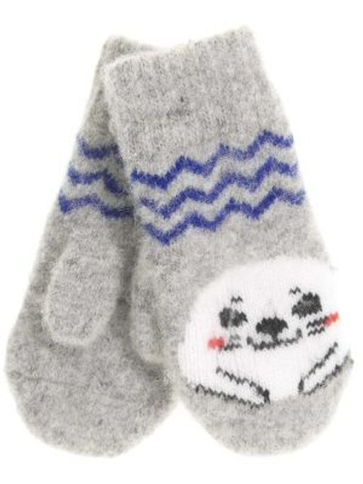 Варежки детские круговые Морской котик 0519-1 - Рассказовские варежки фото 3