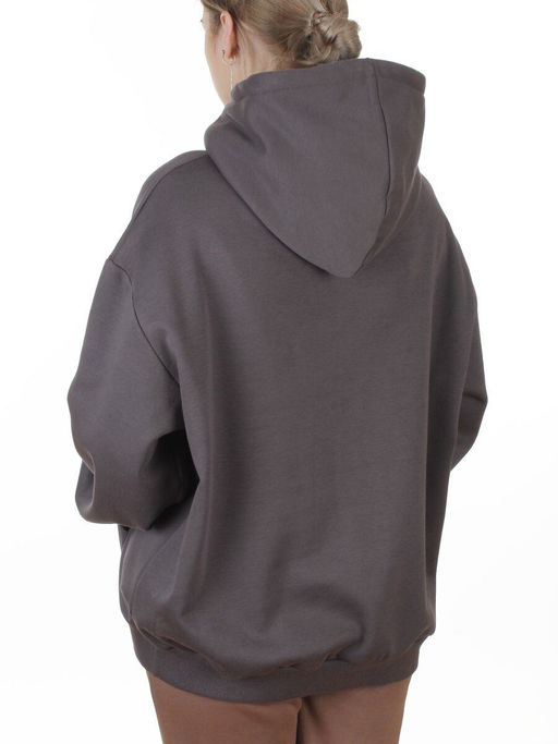 2811 DK. GRAY Худи унисекс женское (95% хлопок, 5% спандекс)