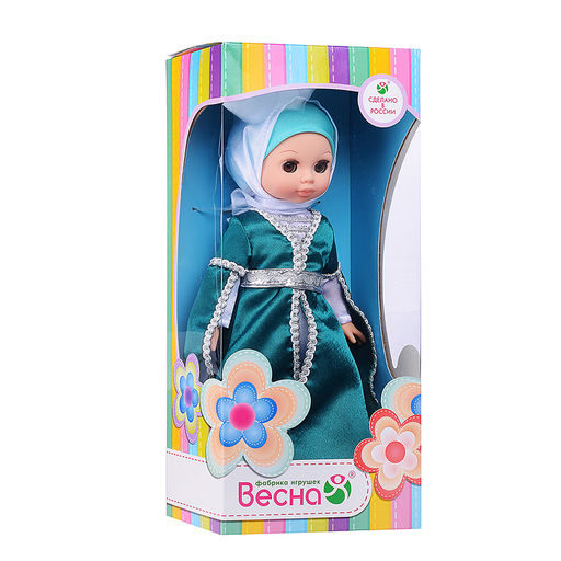 Кукла Девочка в чеченском костюме
