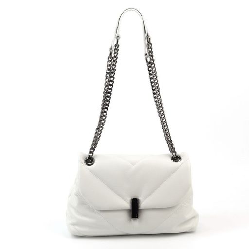 Женская кожаная сумка 6021 Вайт - Sergio valentini фото 2