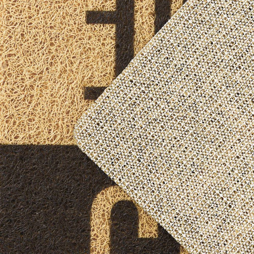 Коврик придверный Доляна «Здравствуйте/До свидания», 40×60 см