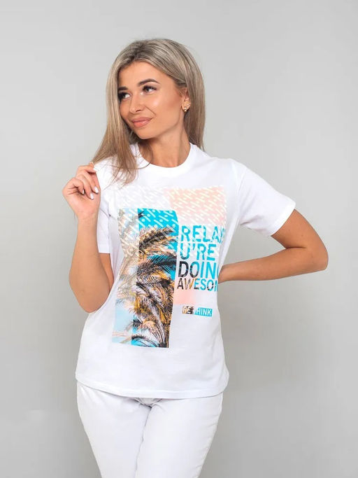 Футболка женская 077 - Вега фото 7