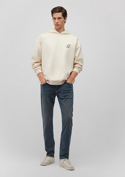 Jake Pro Sport Puslu Indigo Mavi Jean Pantolon