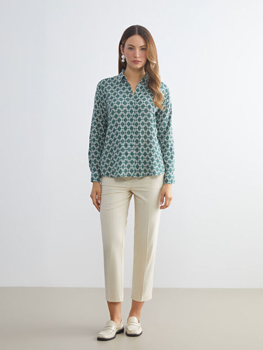 Desenli Kad?n G?mlek