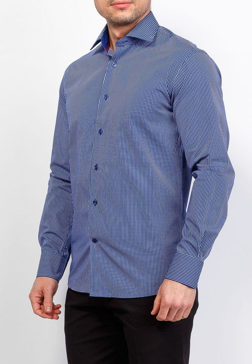 Сорочка мужская длинный рукав BERTHIER MARINA1889B2/Fit-M(0-1)  фото 9