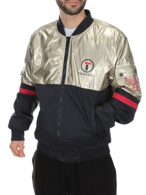 1882 DK.BLUE/GOLDEN Куртка мужская OUDI - Fashion фото 3