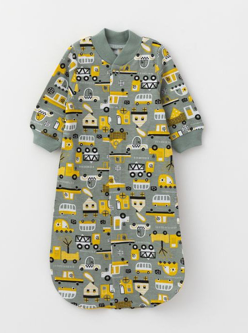 Комбинезон конверт для малыша, синий/радуга - Lesi kids фото 5