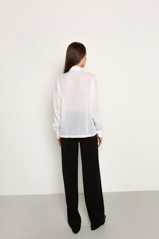 Блуза AURA 2053-164 белый  фото 2